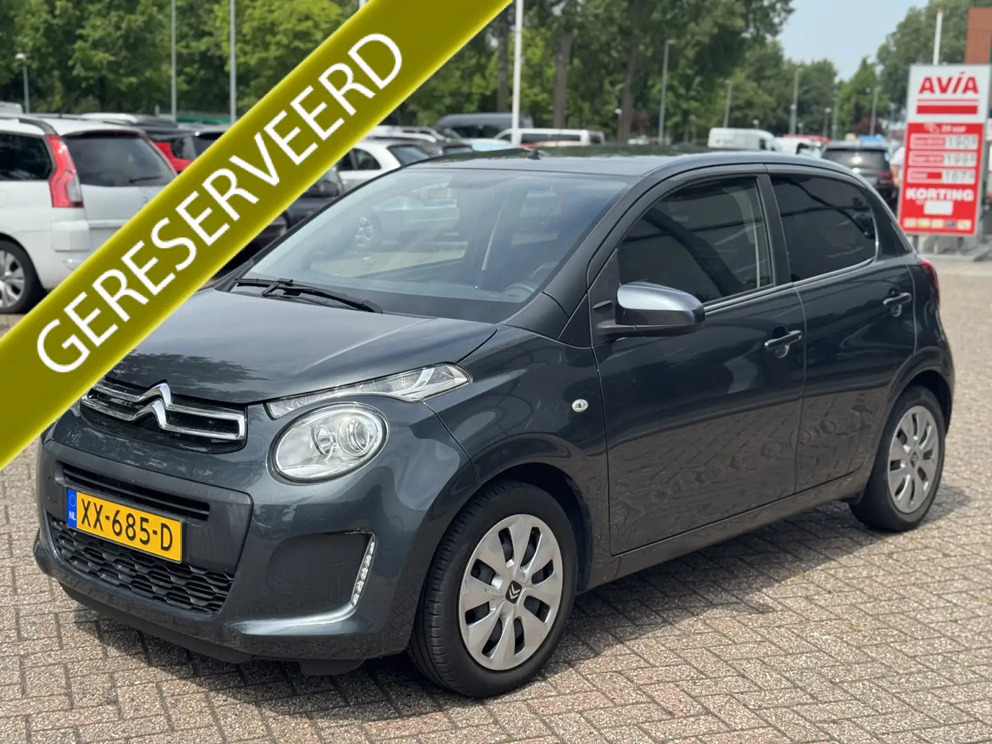 Citroen C1 1.0 VTi Feel Airco|5Deurs|Bluetooth Grau - 1