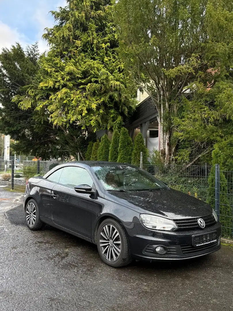 Volkswagen Eos 1.4 SPORT/LEDER/S-DACH/NAVI/2.HD/TEMPOMAT Schwarz - 1