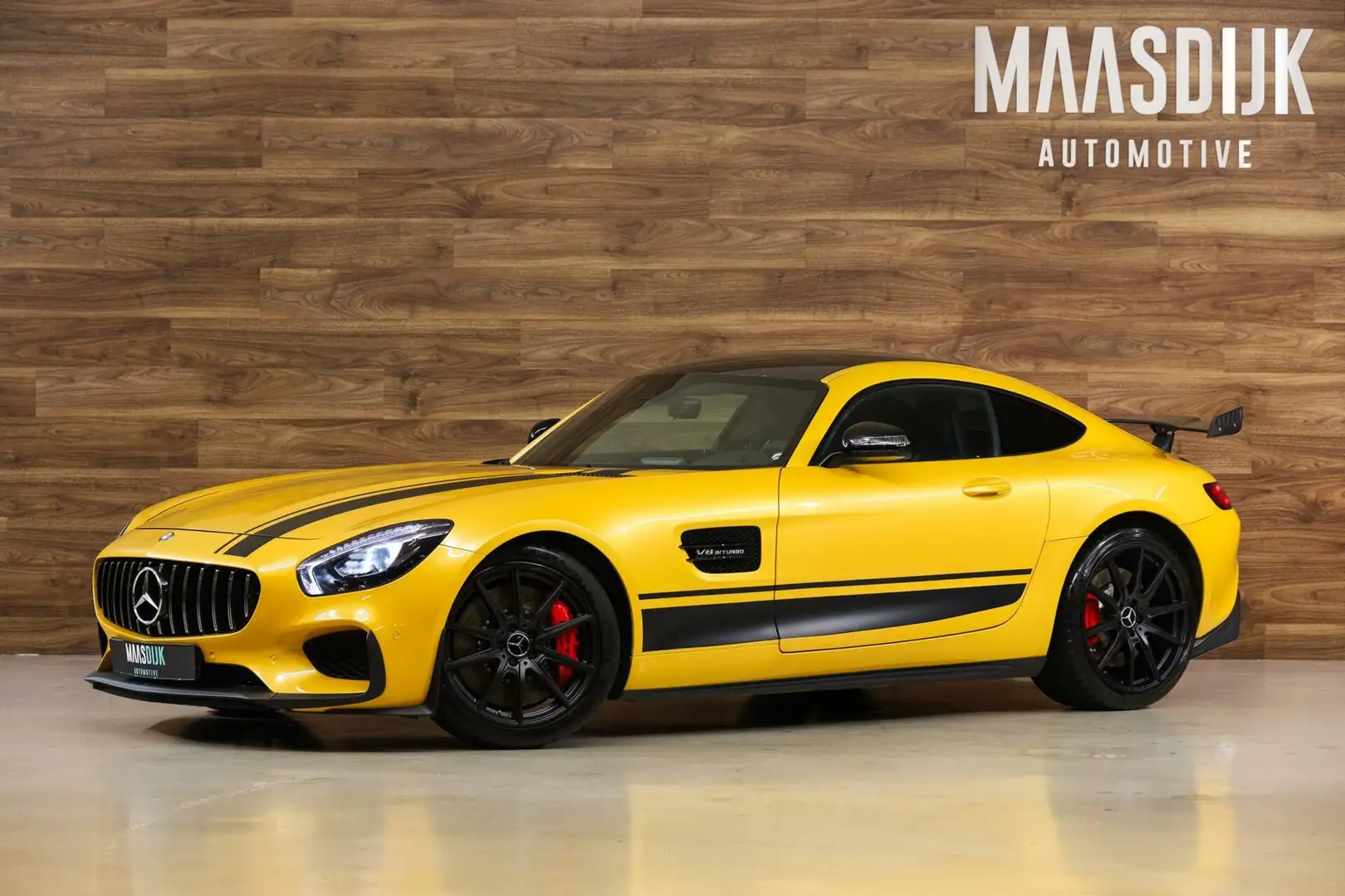 Mercedes-Benz AMG GT 4.0 S Edition 1|NAP|Dealer|Carbon|Camera| Geel - 1