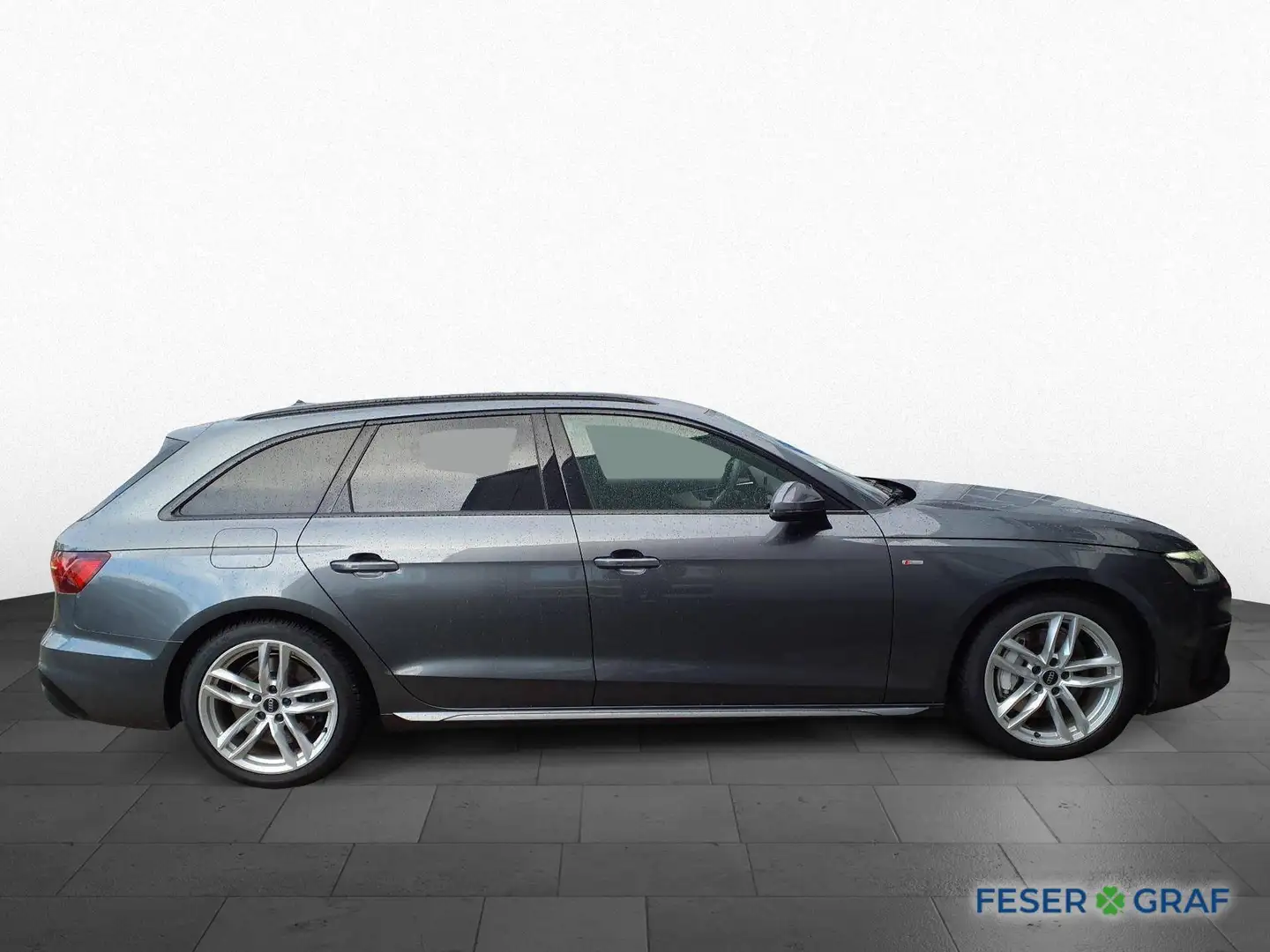 Audi A4 45 TFSI qu. 2x S line LED/ACC/AHK/Navi+ Grau - 2