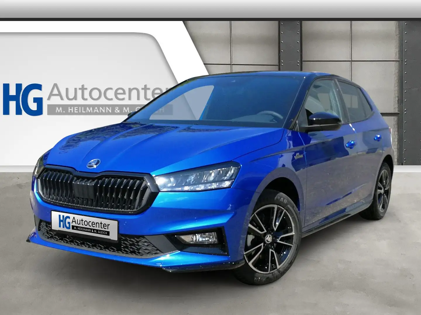 Skoda Fabia 1.5TSI  Monte Carlo  LED Kamera 5jGarantie Bleu - 1