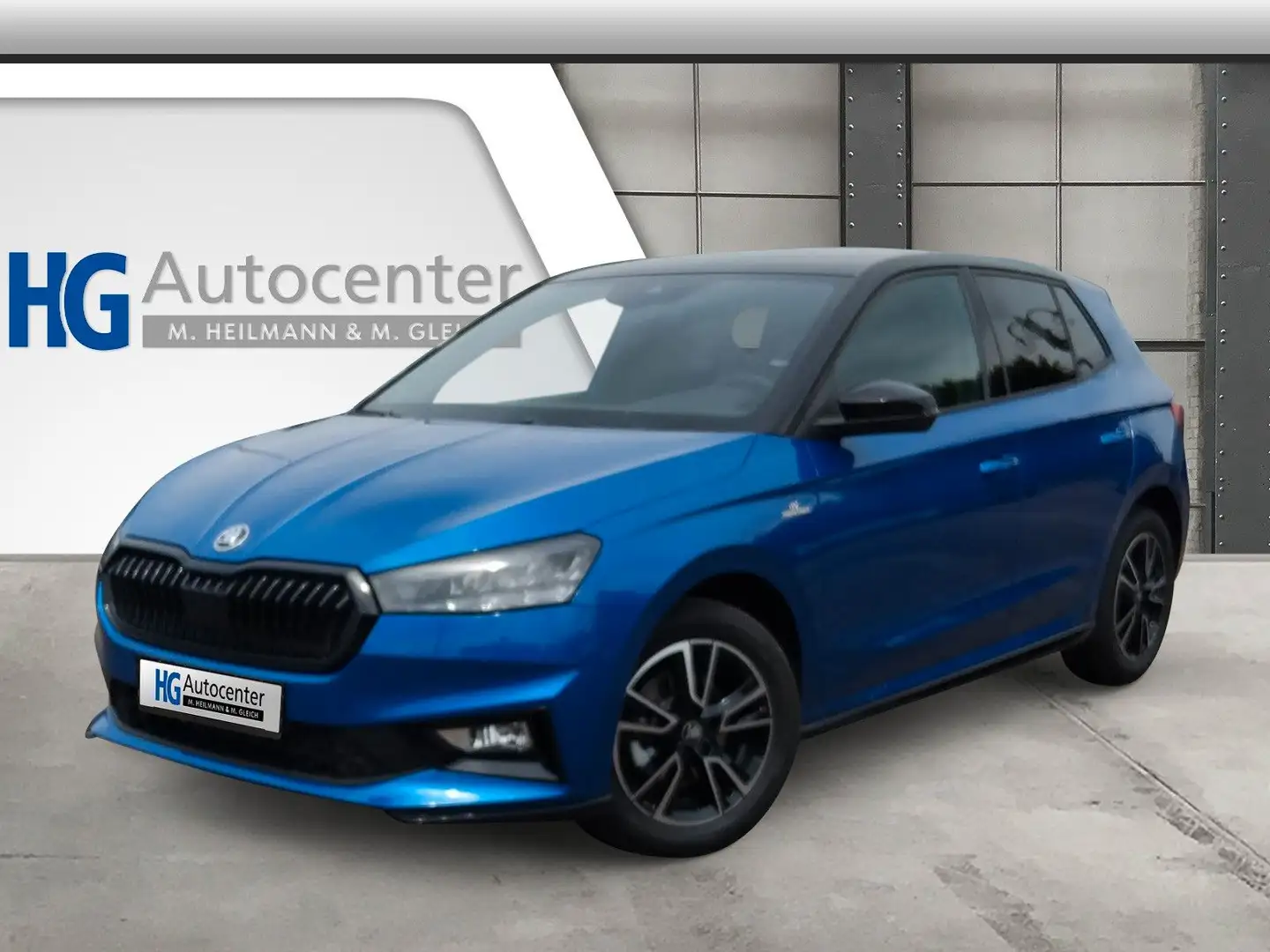 Skoda Fabia 1.5TSI  Monte Carlo  LED Kamera 5jGarantie Blau - 1