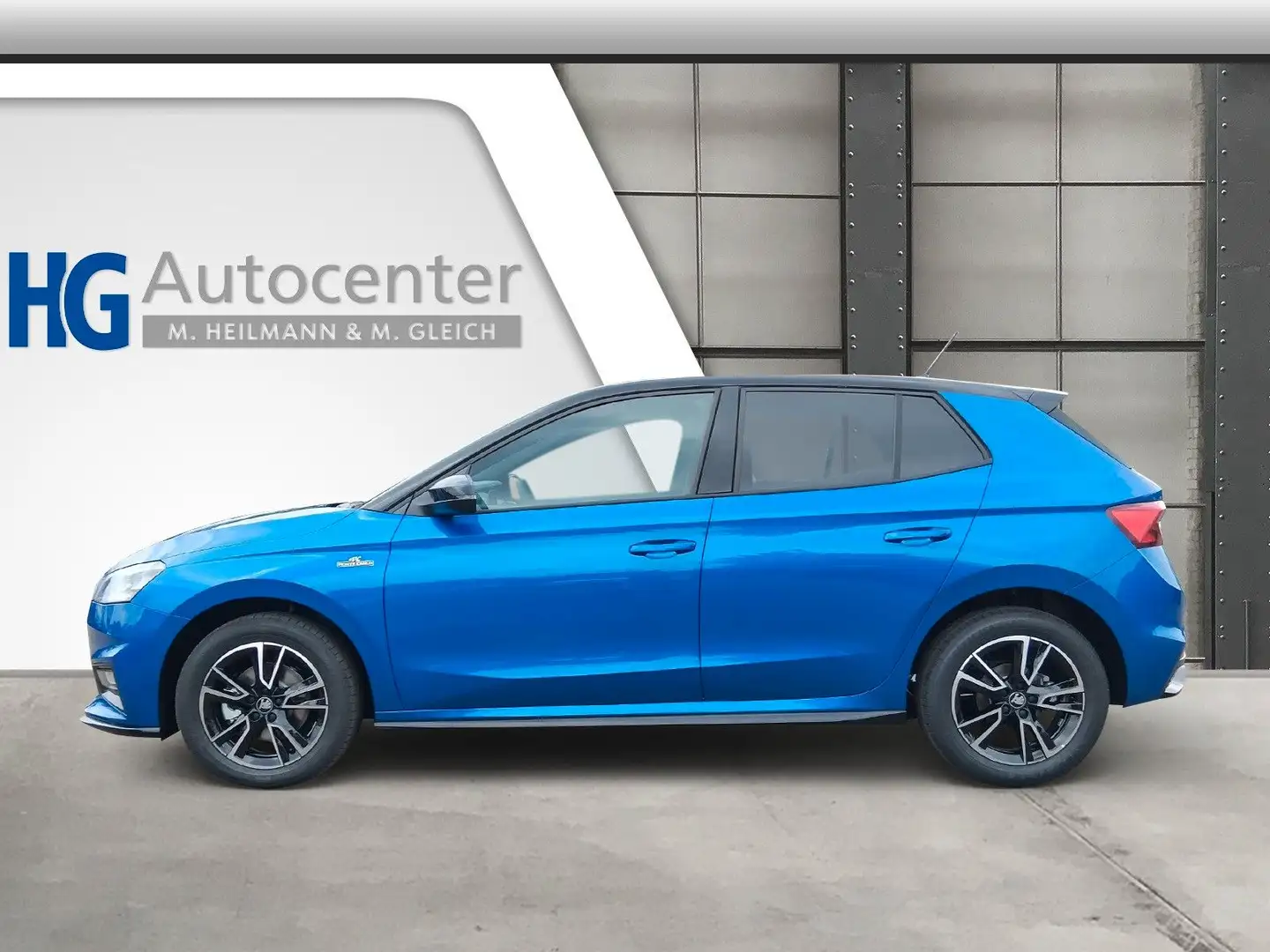 Skoda Fabia 1.5TSI  Monte Carlo  LED Kamera 5jGarantie Blau - 2