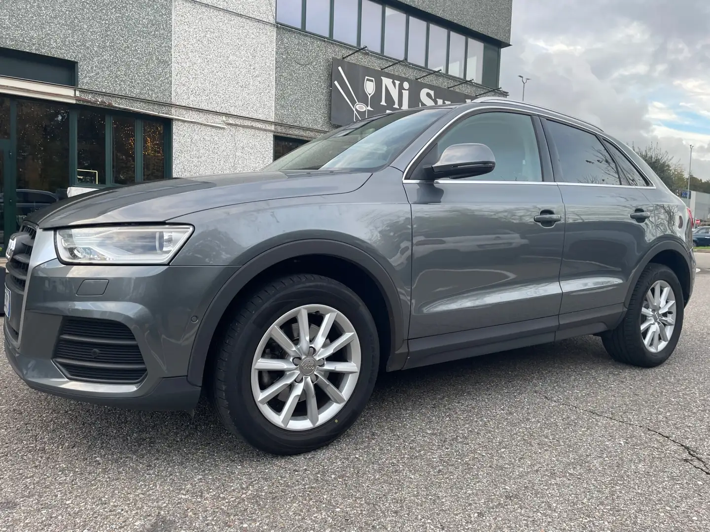 Audi Q3 Q3 2.0 TDI 120 CV*Neopatentati*Cinghia fatta*Euro Gris - 2