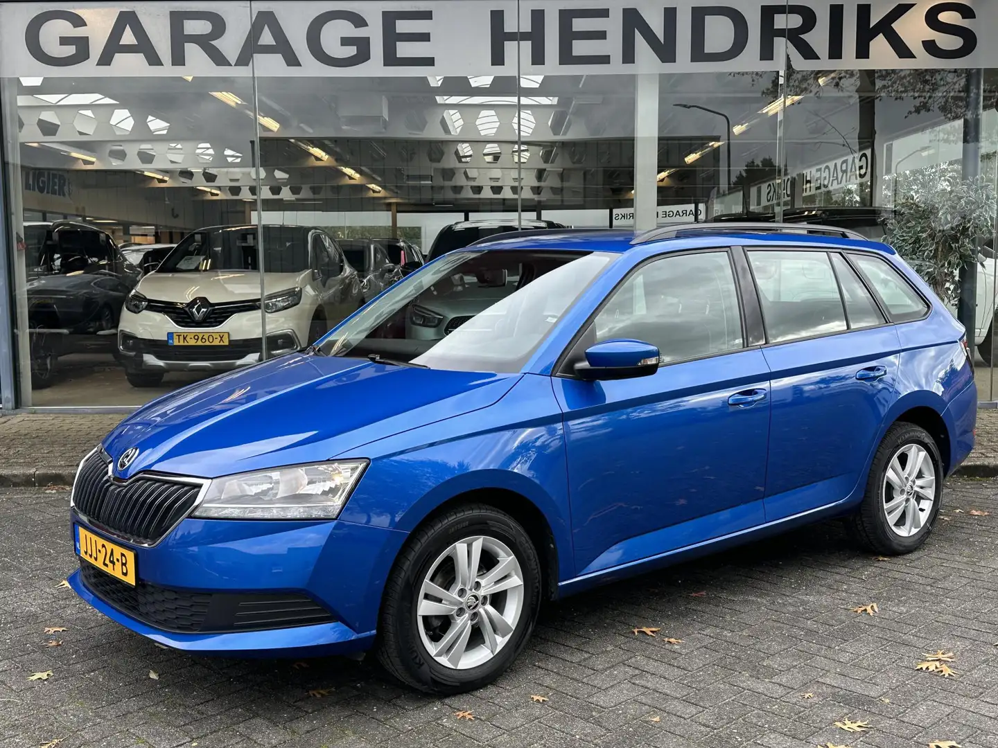 Skoda Fabia 1.0 TSI 95pk Ambition Wagon | Airco | Cruise | DAB Blau - 1
