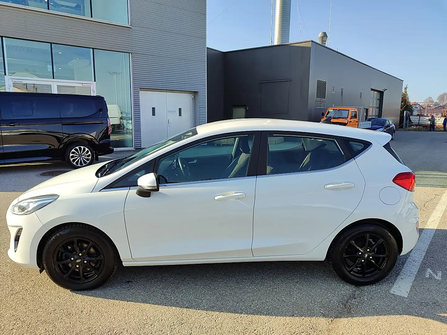 Ford Fiesta Titanium 1,0 EcoBoost Start/Stop Weiß - 2