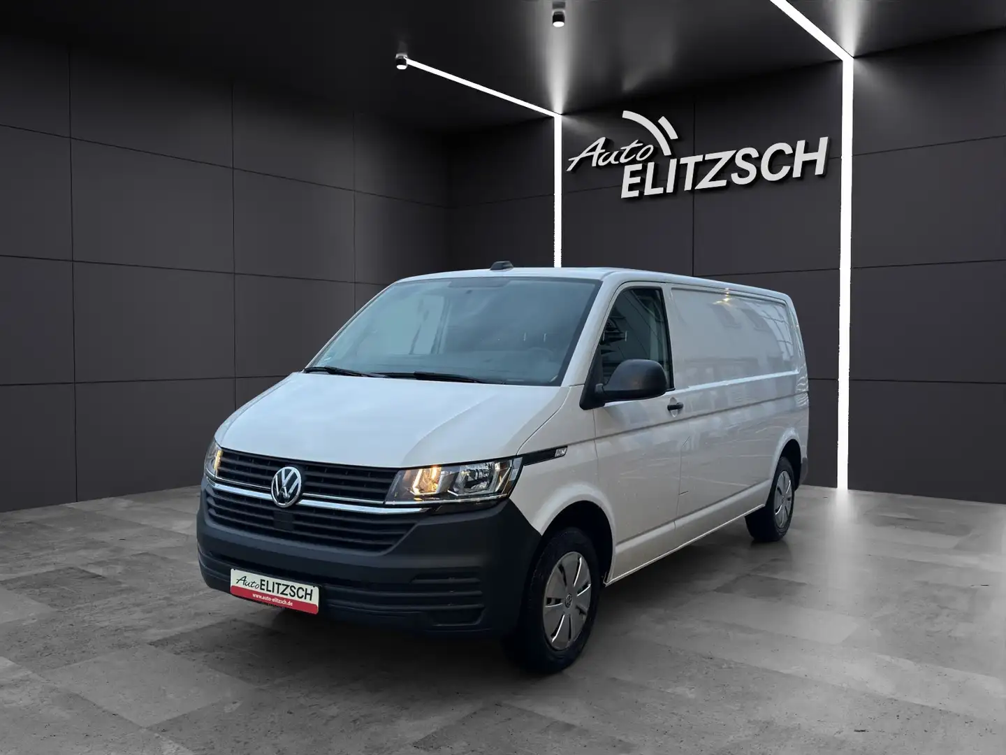 Volkswagen T6 Transporter T6.1 TDI Kasten LR VORB. AHK KLIMA RFK SH Weiß - 2