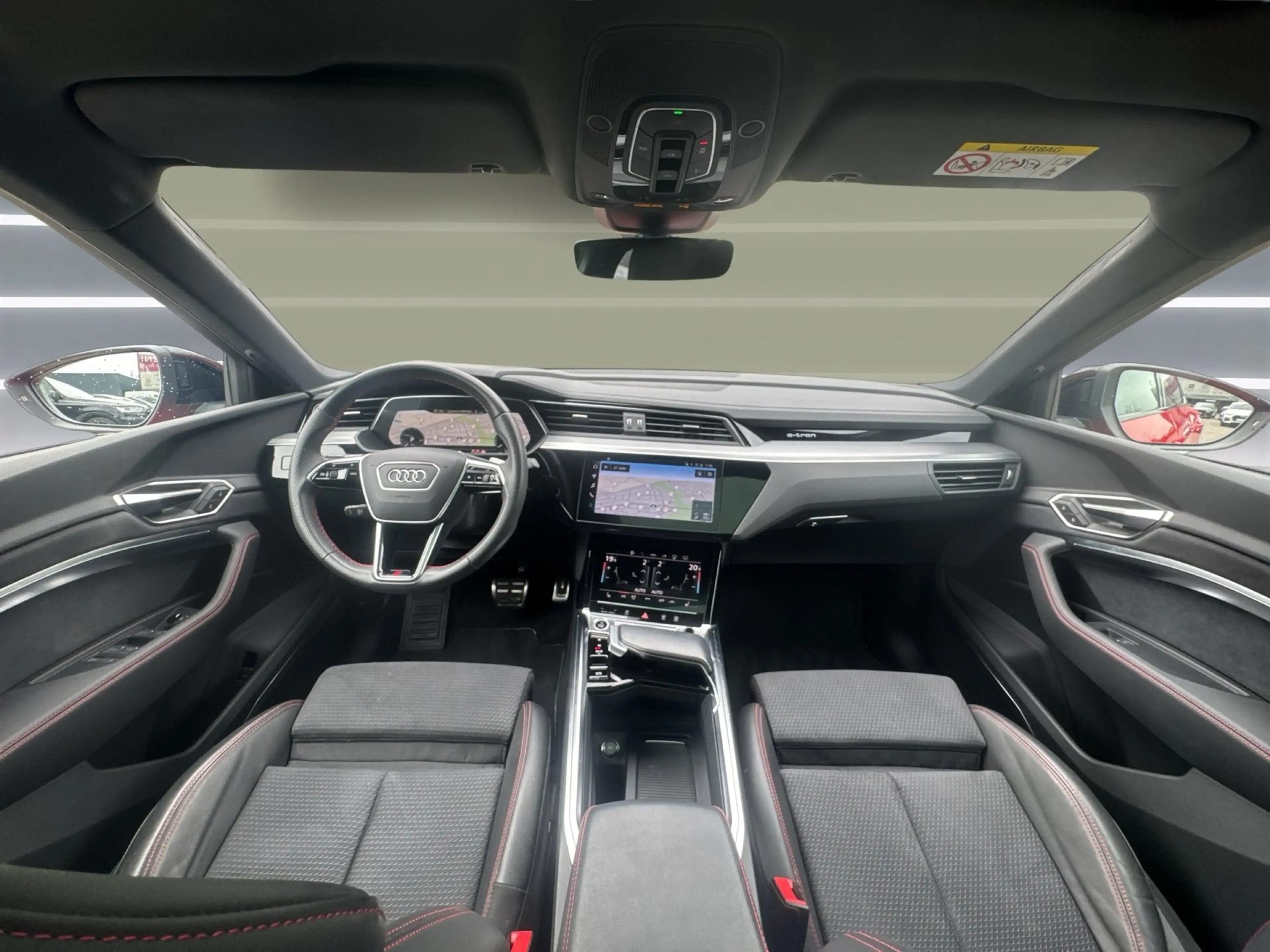 Audi Q8 Sportback e-tron 55 qu S line AHK MATRIX 21" — photo 9