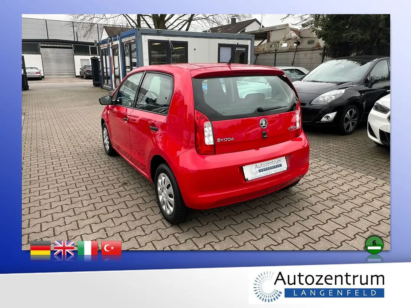 Skoda Citigo 1.0 Cool Edition *KLIMA*TÜV NEU* Rot - 2