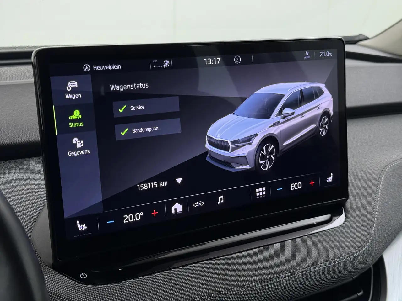 Skoda Enyaq iV 80 204PK Warmtepomp Trekhaak SOH 92% Camera 3-Z, миниатюра 17
