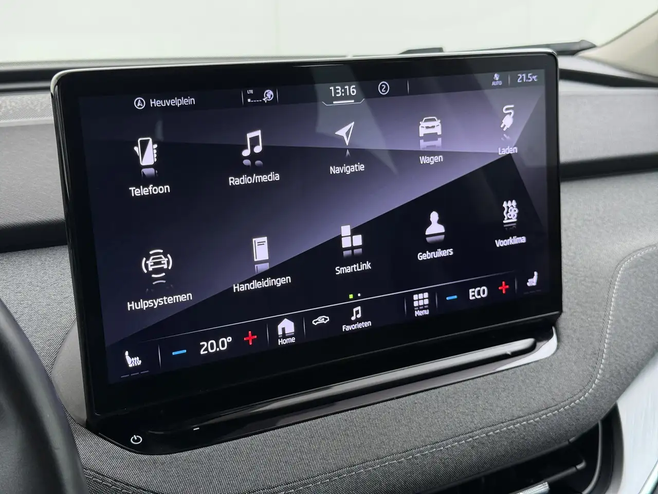 Skoda Enyaq iV 80 204PK Warmtepomp Trekhaak SOH 92% Camera 3-Z, миниатюра 19