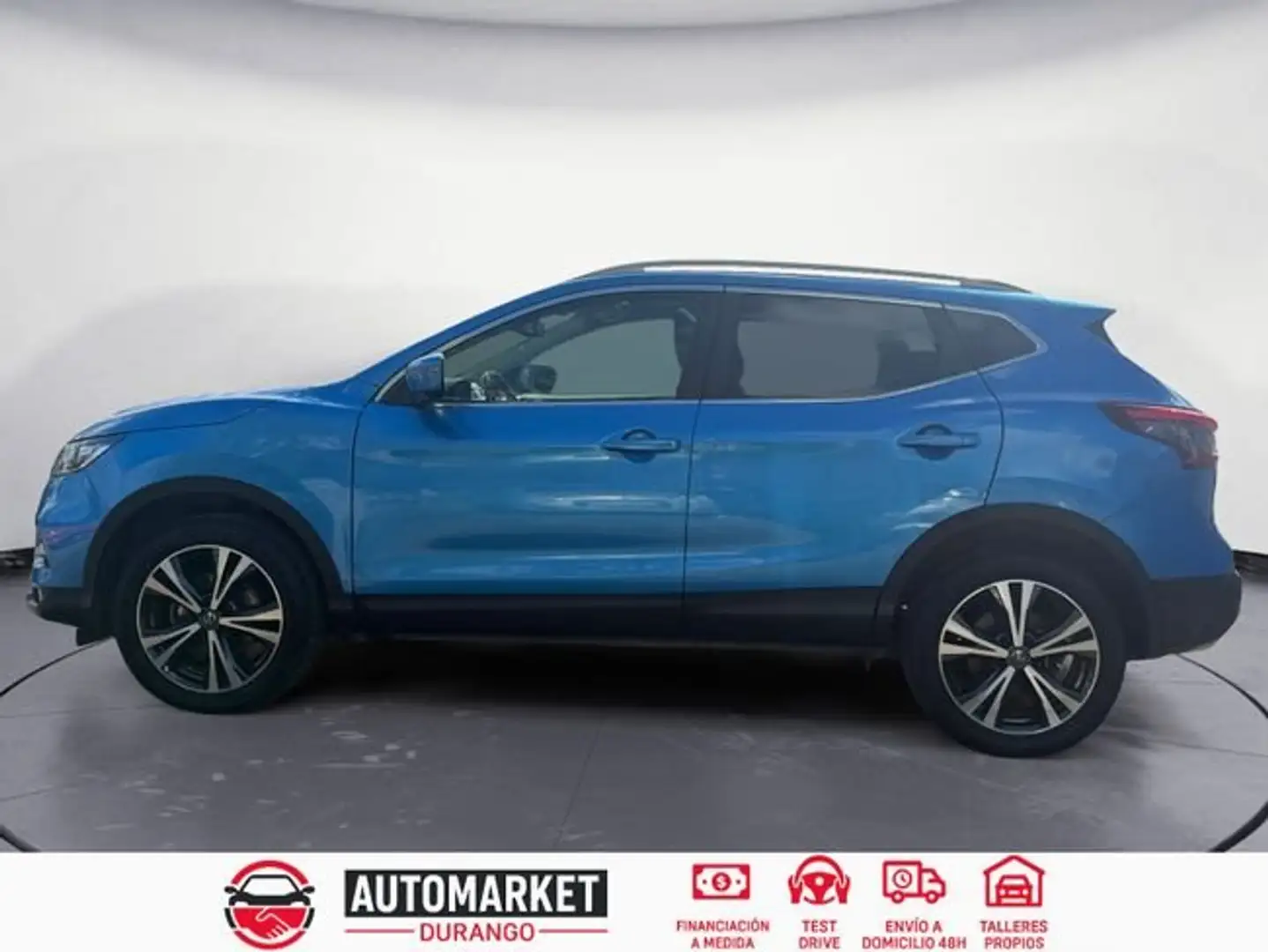 Nissan Qashqai 1.2 DIG-T Tekna 4x2 Azul - 2
