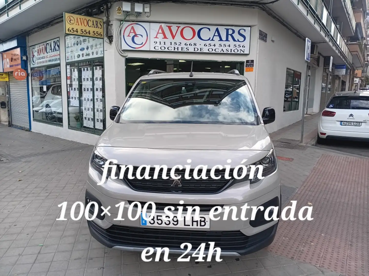 Peugeot Rifter 1.5BlueHDi S&S Long GT Line EAT8 130 Beige - 1