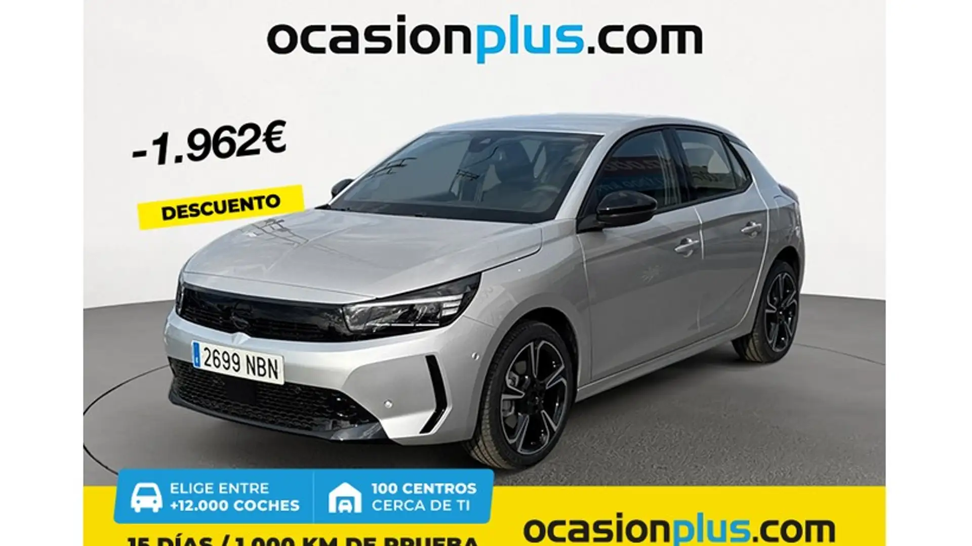 Opel Corsa 1.2T XHL MHEV S/S GS Aut. 100 Plateado - 1