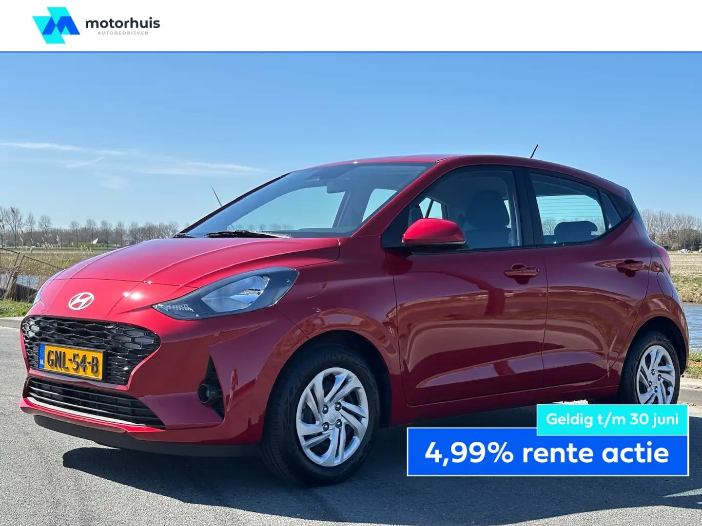 Hyundai i10 | COMFORT SMART | NAVIGATIE | CAMERA | BLUELINK | Rood - 1