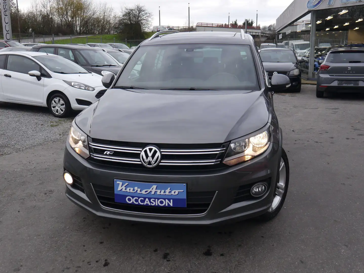 Volkswagen Tiguan Tiguan 1.4 TSI AUTOM*SPORT*CUIR GPS*CAMERA* Gris - 1