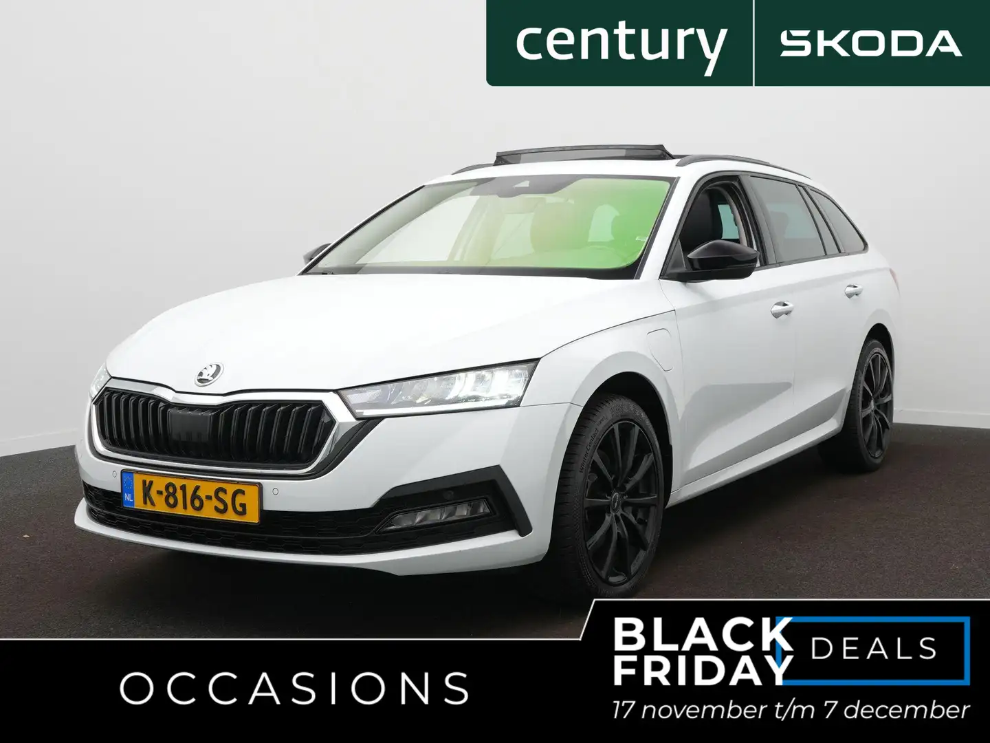 Skoda Octavia Combi 1.4 TSI iV PHEV Business Edition / Panoramad Blanc - 1