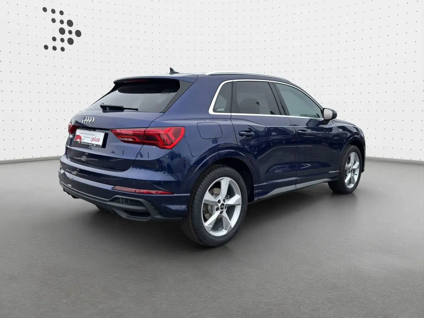 Audi Q3 35 TFSI S-LINE*NAVI-PLUS*LED*AHK*LEDER*KLIMA* Blau - 2