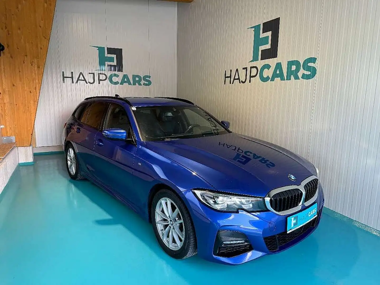 BMW 318 d M Paket/VERKAUFT!!! Bleu - 2