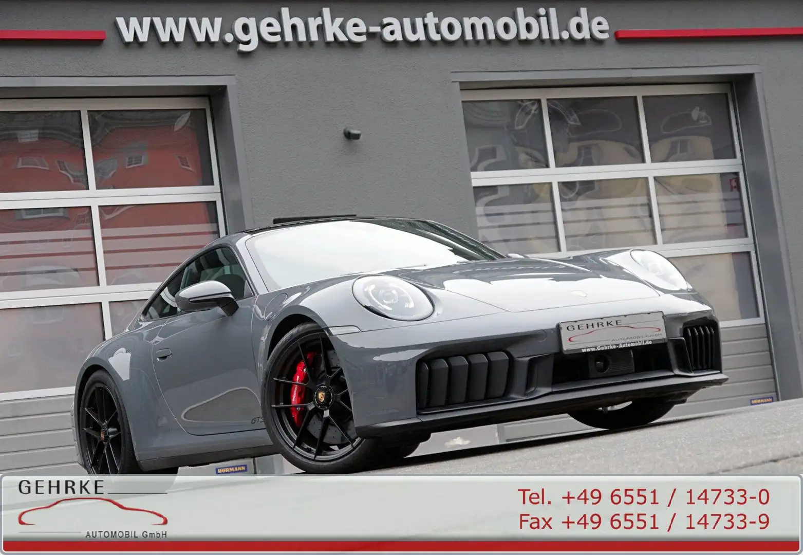 Porsche 992 992.2 4 GTS Coupe*14-Wege,ACC,BOSE,Schiebedach* Grau - 1