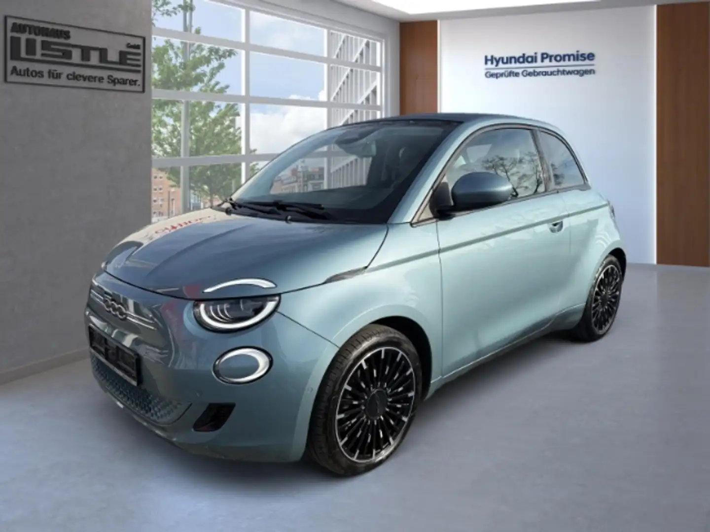 Fiat 500 e Icon +NAVI+RFK+PDC+KLIMA+DAB+ACC+UVM+ Blau - 1