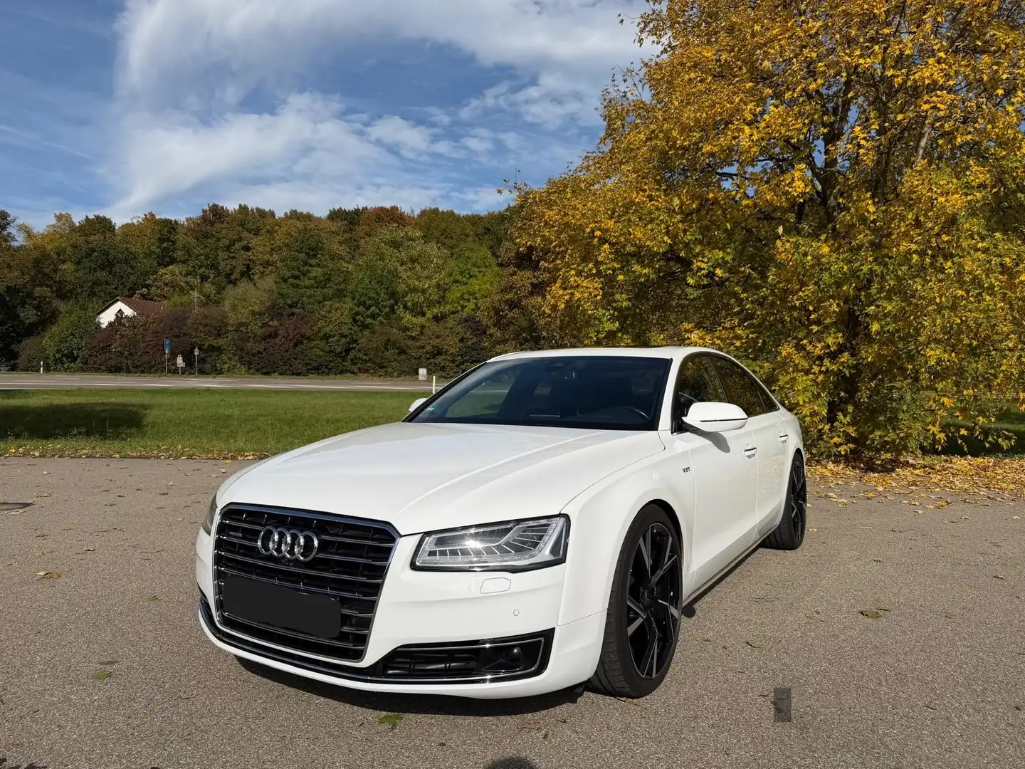 Audi A8 A8 4.2 TDI DPF (clean diesel) quattro tiptronic Weiß - 1