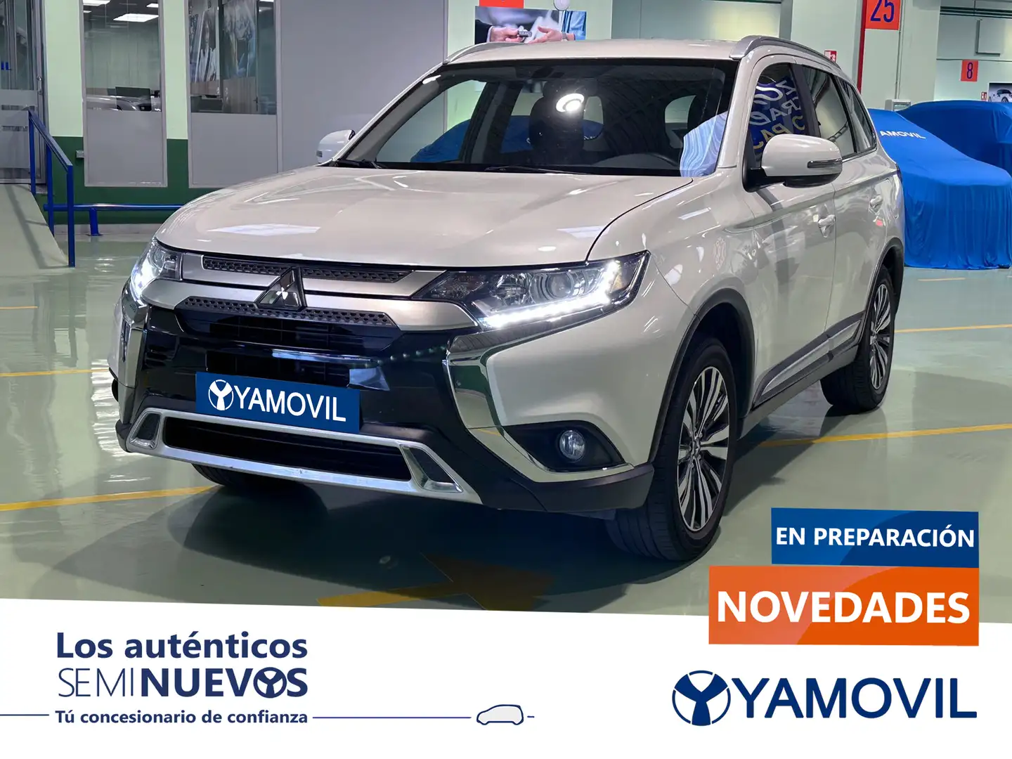 Mitsubishi Outlander 200 MPI Motion 2WD 5pl. CVT Alb - 1