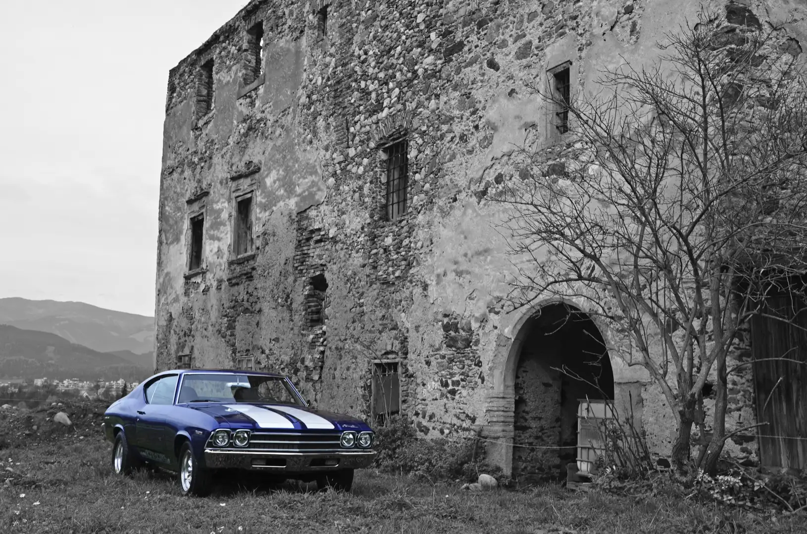 Chevrolet Chevelle Malibu Blau - 2