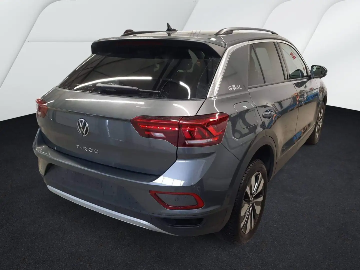 Volkswagen T-Roc 1.0 TSI Goal DAB+ Navi FrontAssist LightAs Grau - 2