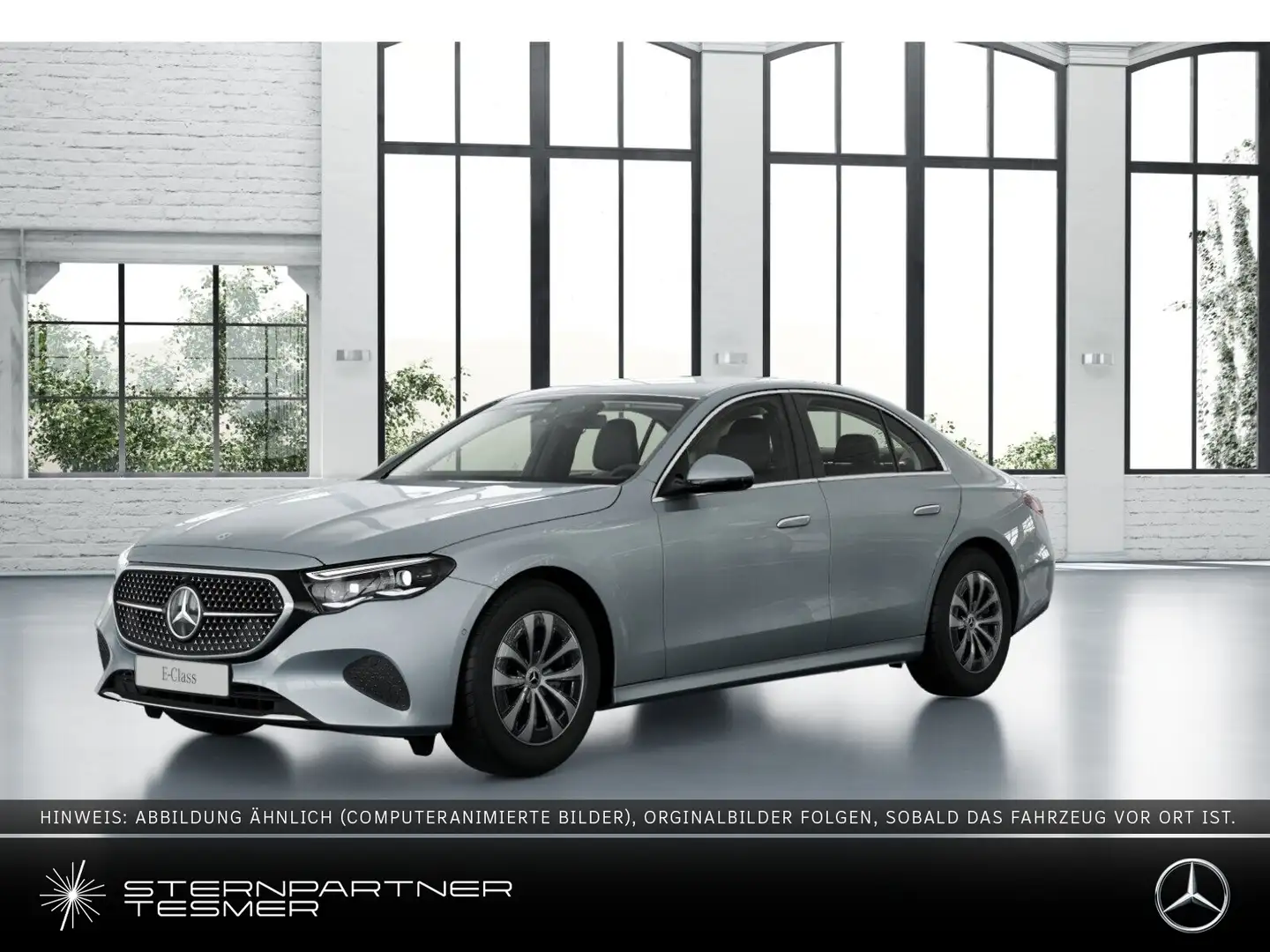 Mercedes-Benz E 220 d DigitalLight 360° FahrassistPlus Argento - 1