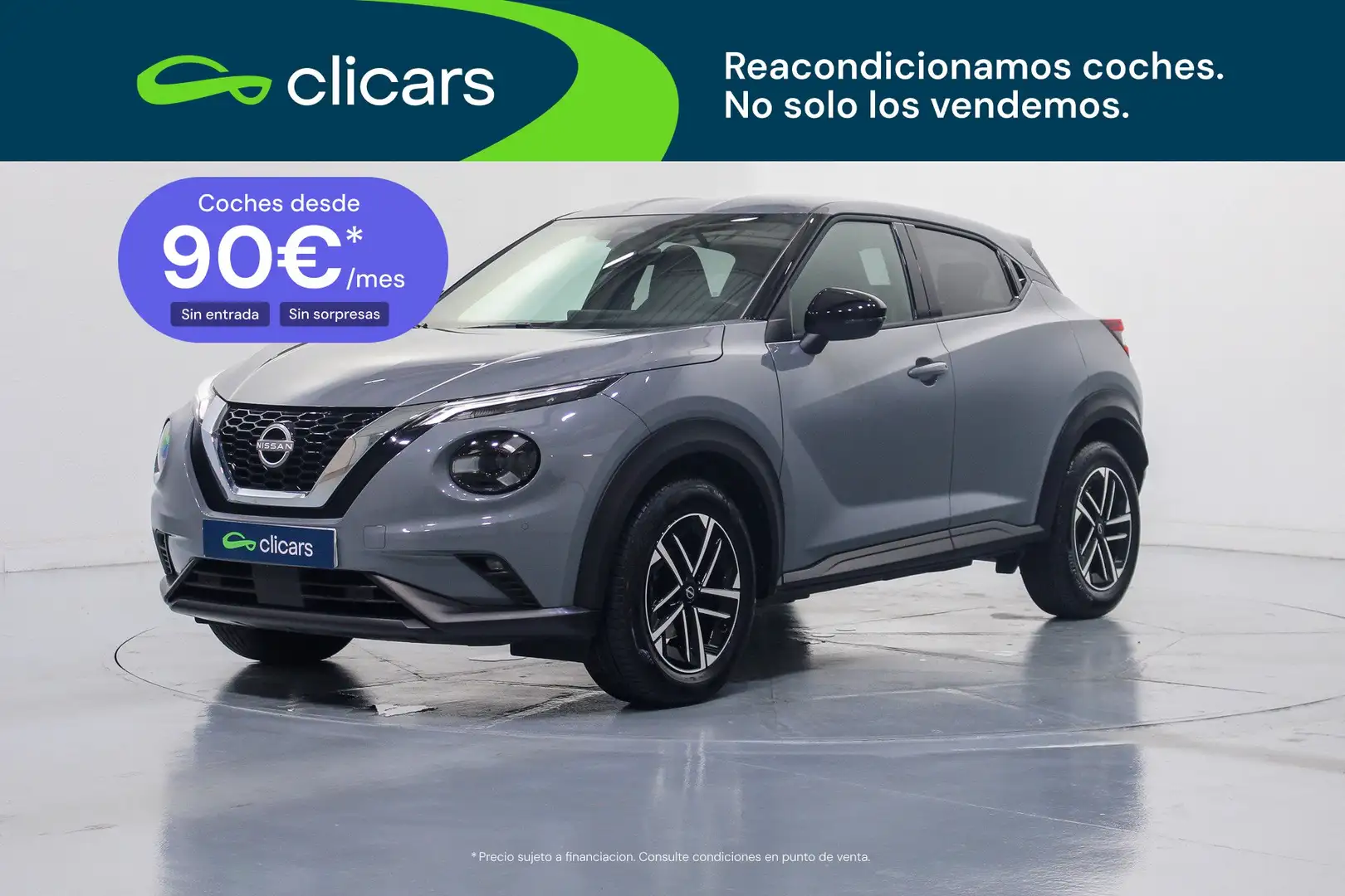Nissan Juke 1.0 DIG-T N-Connecta 4x2 DCT 7 84kW Gris - 1