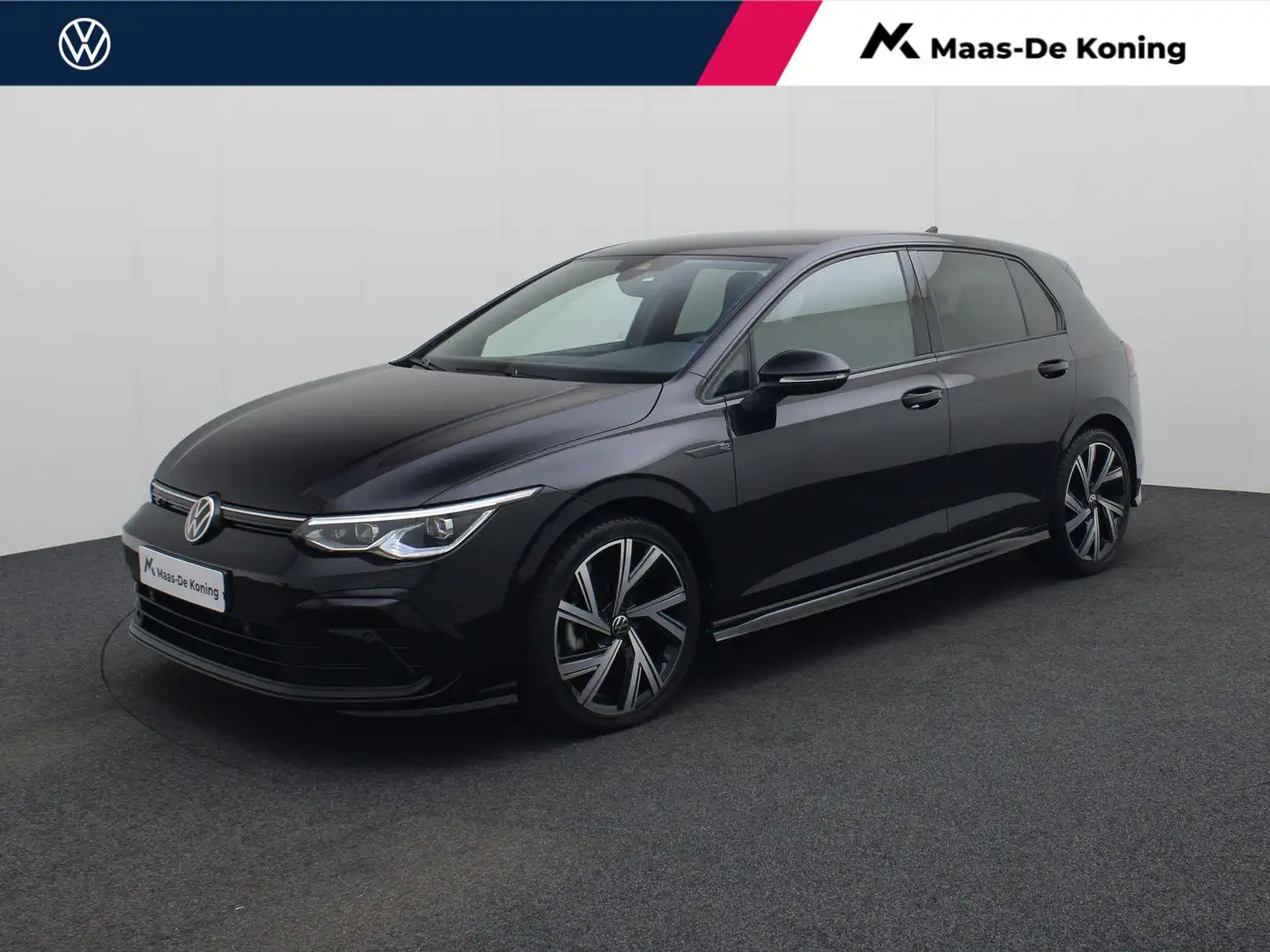 Volkswagen Golf 1.5eTSI/130PK R-Line Business DSG · Navigatie · Ca Zwart - 1