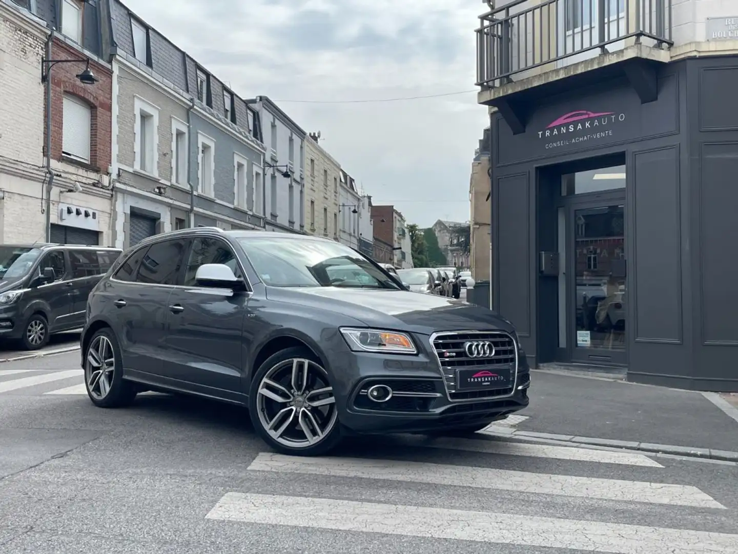Audi SQ5 V6 3.0 BiTDI 313 Quattro Tiptronic 8 / SONO BANG O Gris - 1