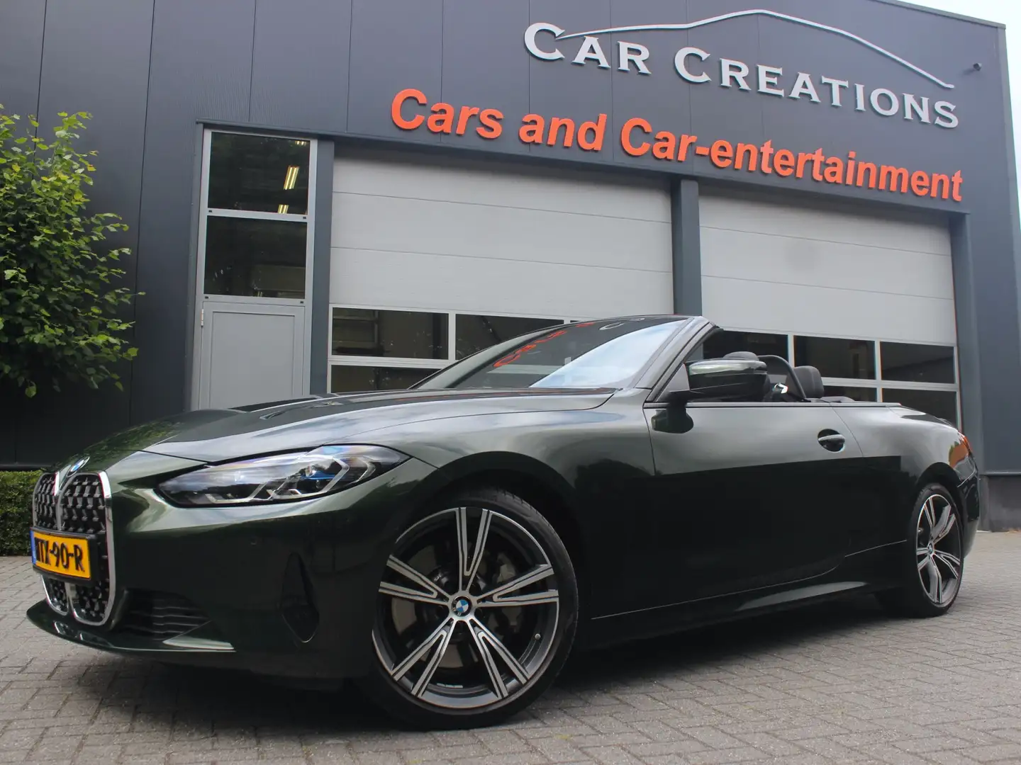BMW 430 4-serie Cabrio 430i High Executive Sanremo Green! Groen - 1