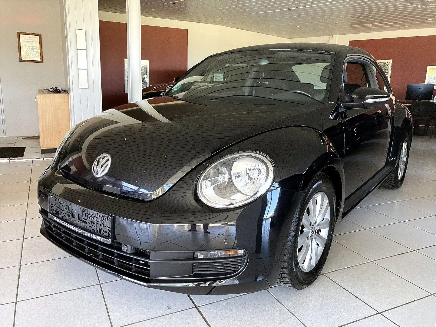 Volkswagen Beetle 1Hd+VW/Scheckheft/HU-Neu/Allwetter Schwarz - 1