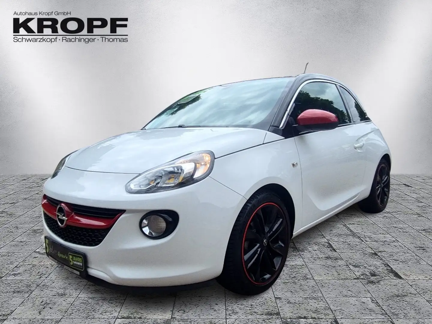 Opel Adam 1.4 Jam +LM W-Paket PDC Teilled. Blanc - 2