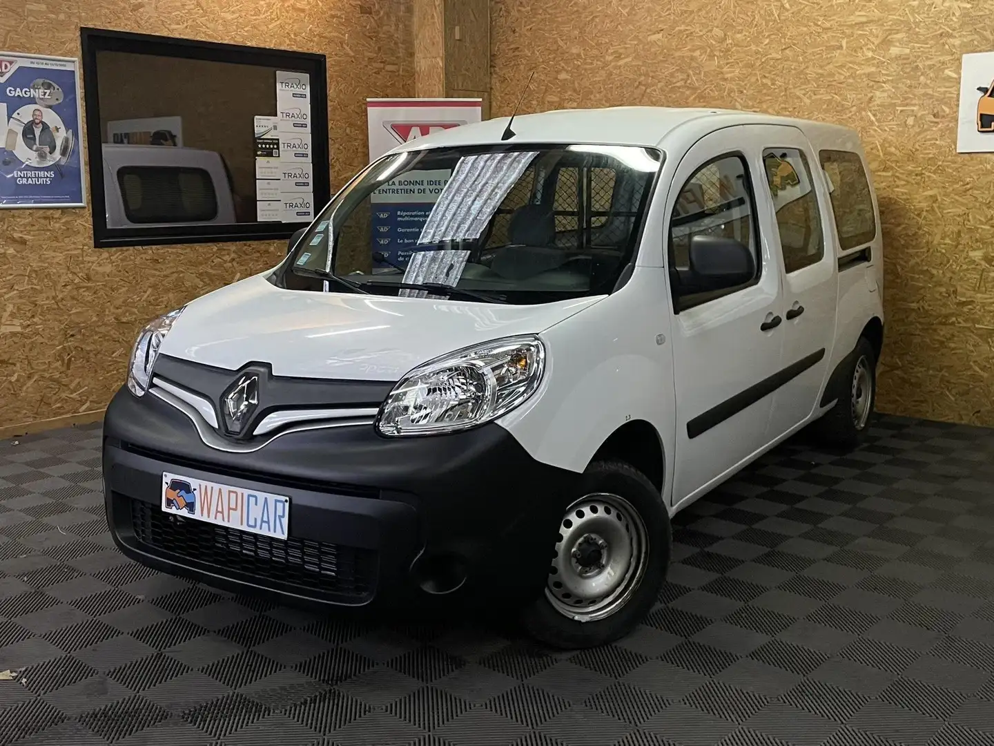 Renault Kangoo Maxi 1.5 dCi eur6 utilitaire 2portes latérales Blanc - 2