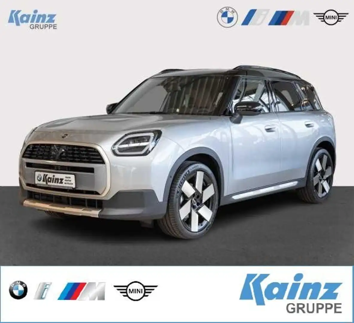 MINI Cooper D Countryman /Paket XL/HUD/20'LM/AHK/Glas Silber - 1