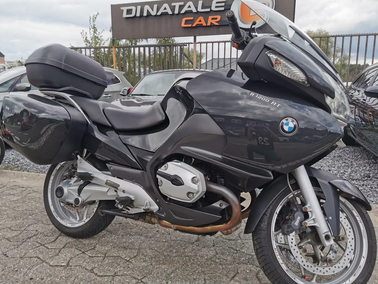 BMW R 1200 RT Control Technique OK - Freins Neufs - Top Case Siyah - 1