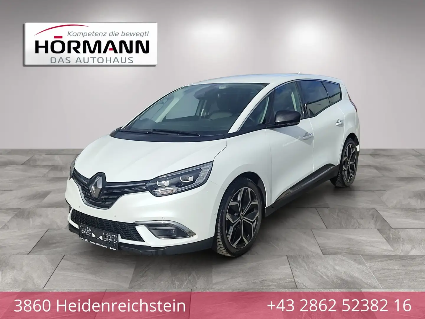 Renault Grand Scenic Grand Scénic TCe 140 EDC Techno Weiß - 1