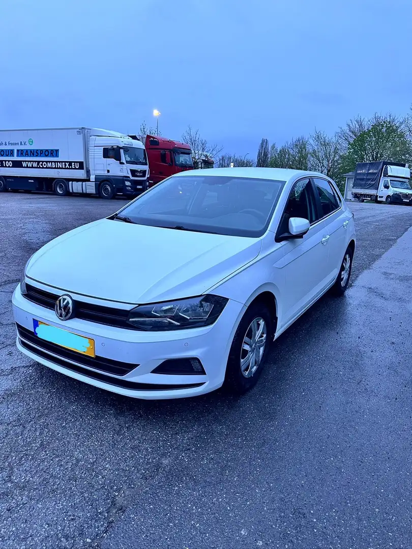 Volkswagen Polo 1.0 Trendline Blanc - 1