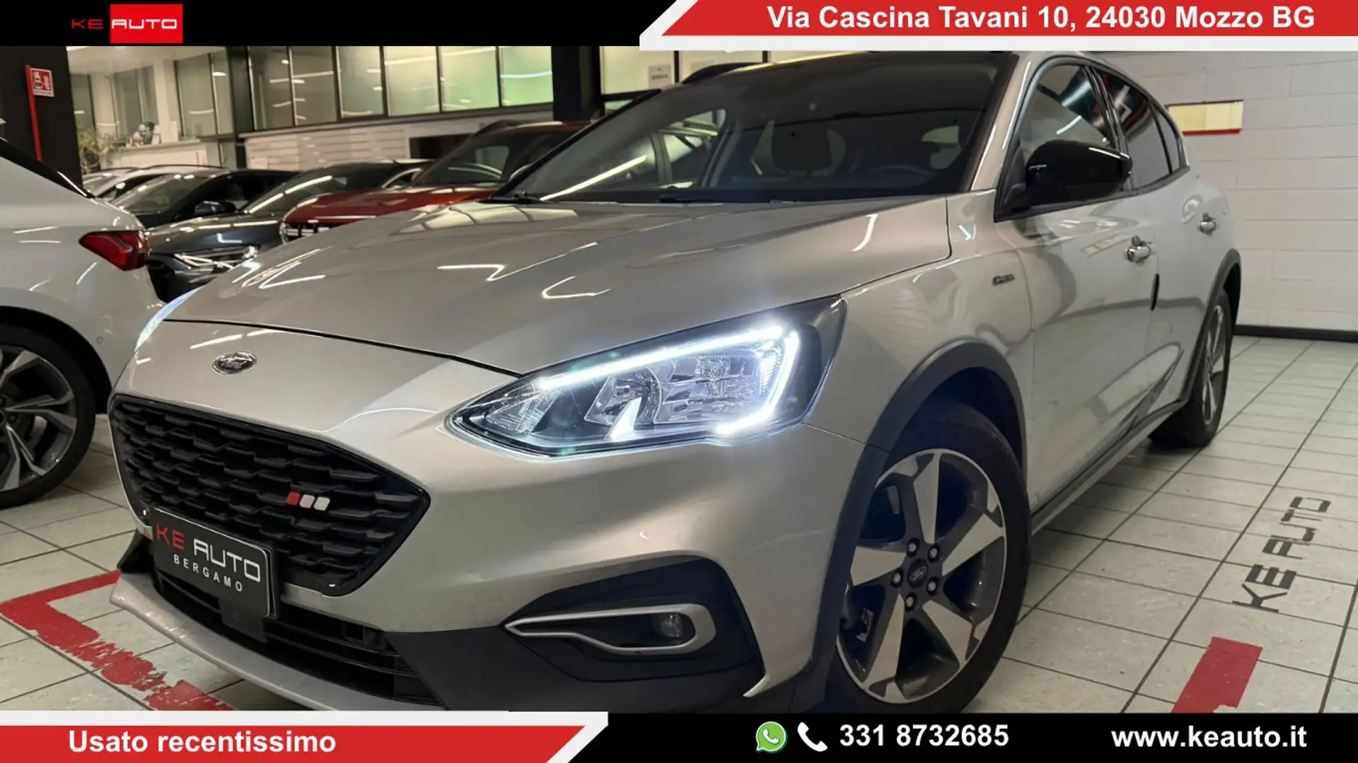 Ford Focus Focus Active Active 1.0 ecoboost s Argento - 1