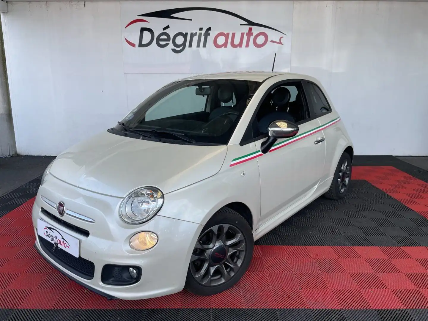 Fiat 500 0.9 8V 85 ch TwinAir SetS S Blanc - 1