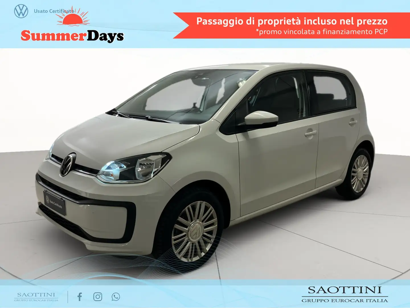 Volkswagen up! 5p 1.0 evo Move 65 CV Wit - 1