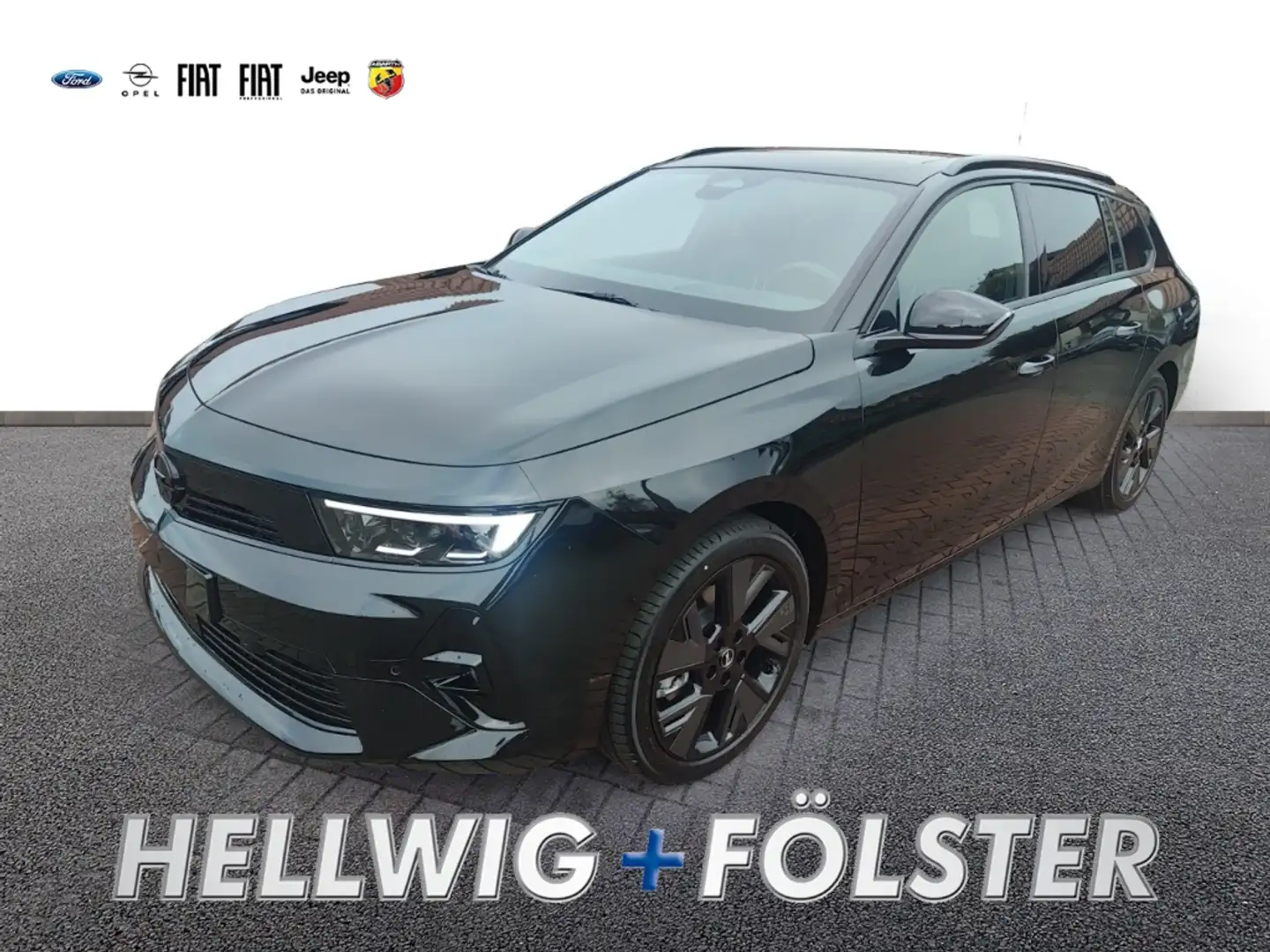 Opel Astra L ST GS HUD El. Panodach Navi 360 Kamera SHZ Temp Nero - 1
