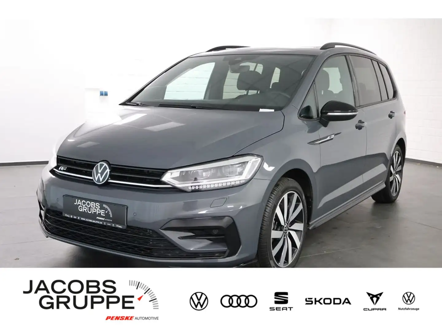 Volkswagen Touran 1.5 TSI R-Line "Black Style" DSG,Navi, Grau - 1