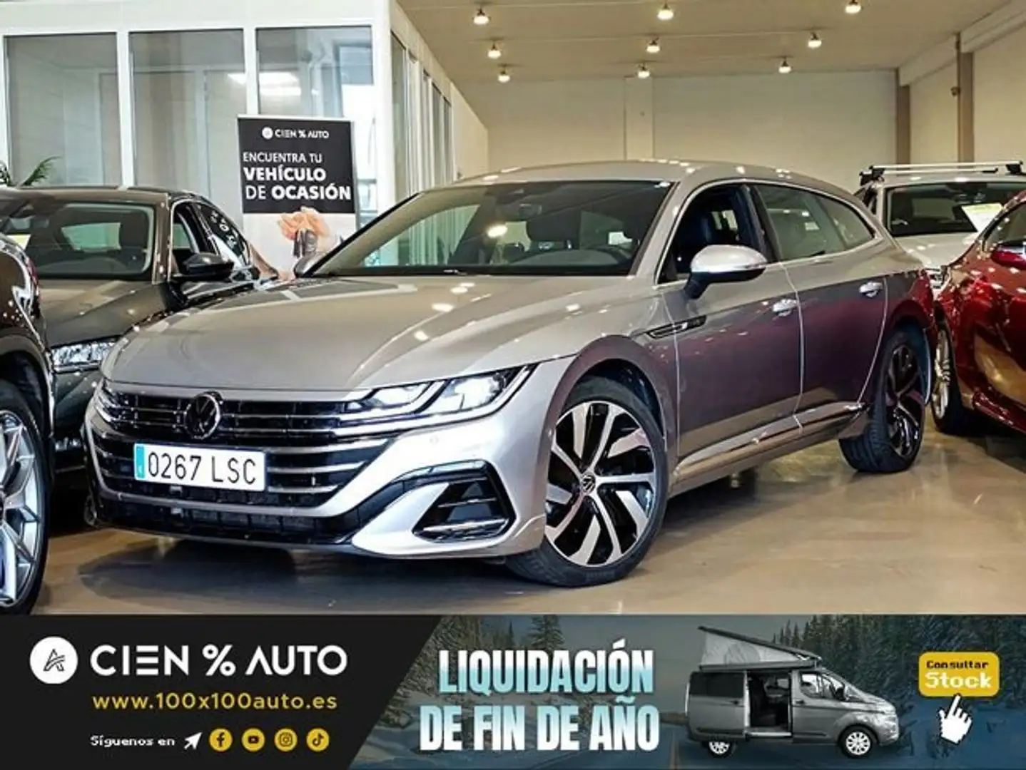 Volkswagen Arteon Shooting Brake e-hybrid 1.4 TSI R-Line DSG6 Plateado - 1