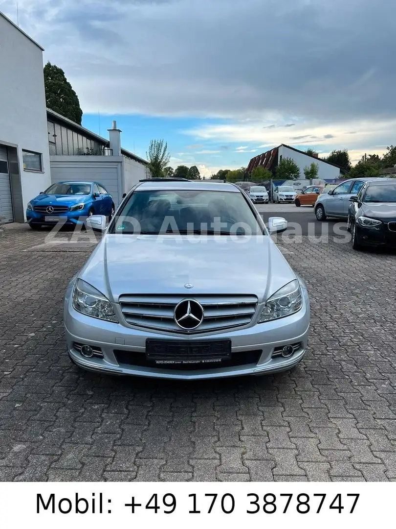 Mercedes-Benz C 200 C -Klasse Lim. C200 Kompressor*Top Zustand Zilver - 2