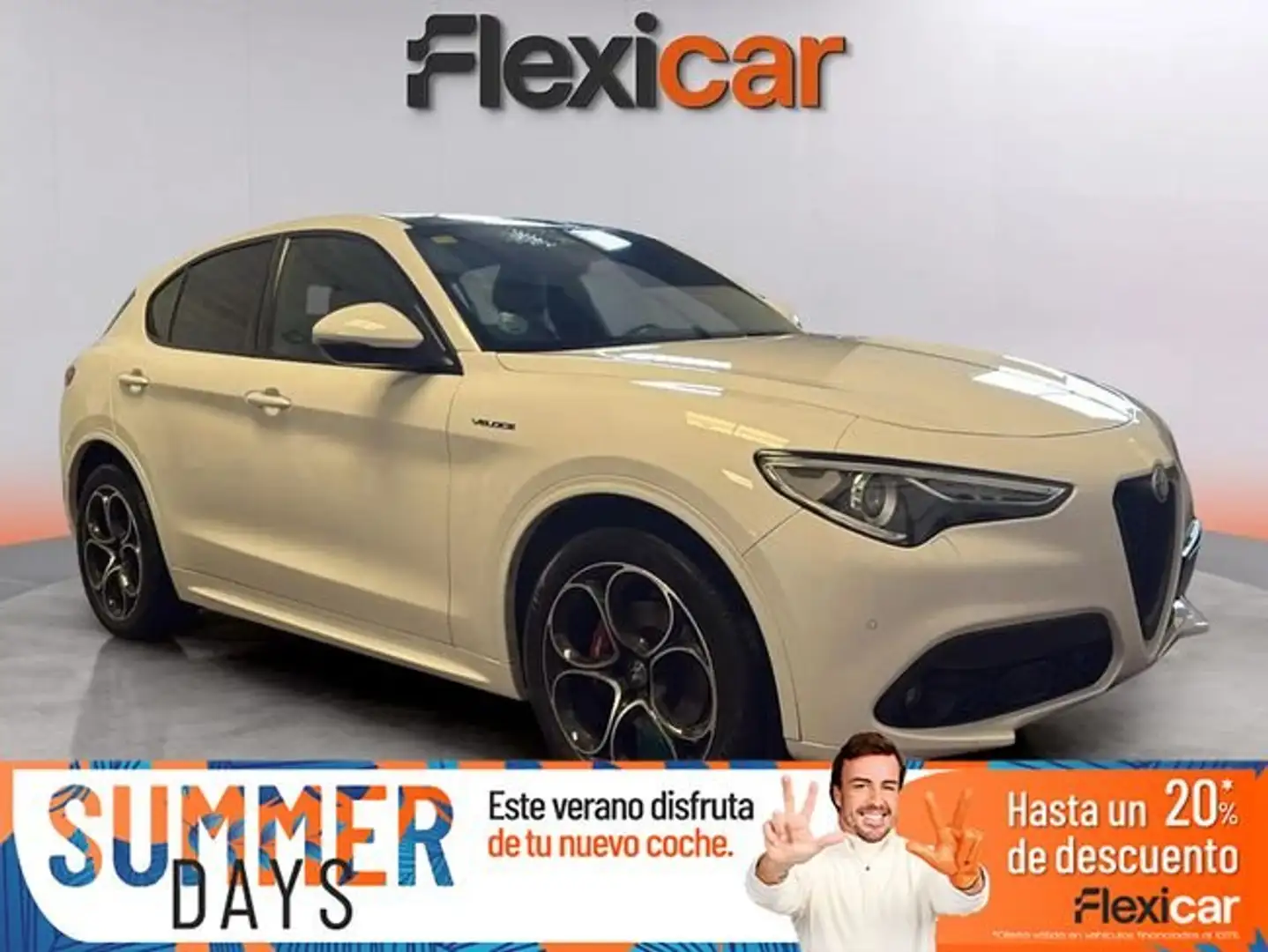 Alfa Romeo Stelvio 2.2+Di%C3%A9sel+154kW+%28210CV%29+Veloce+Q4 Blanco - 1