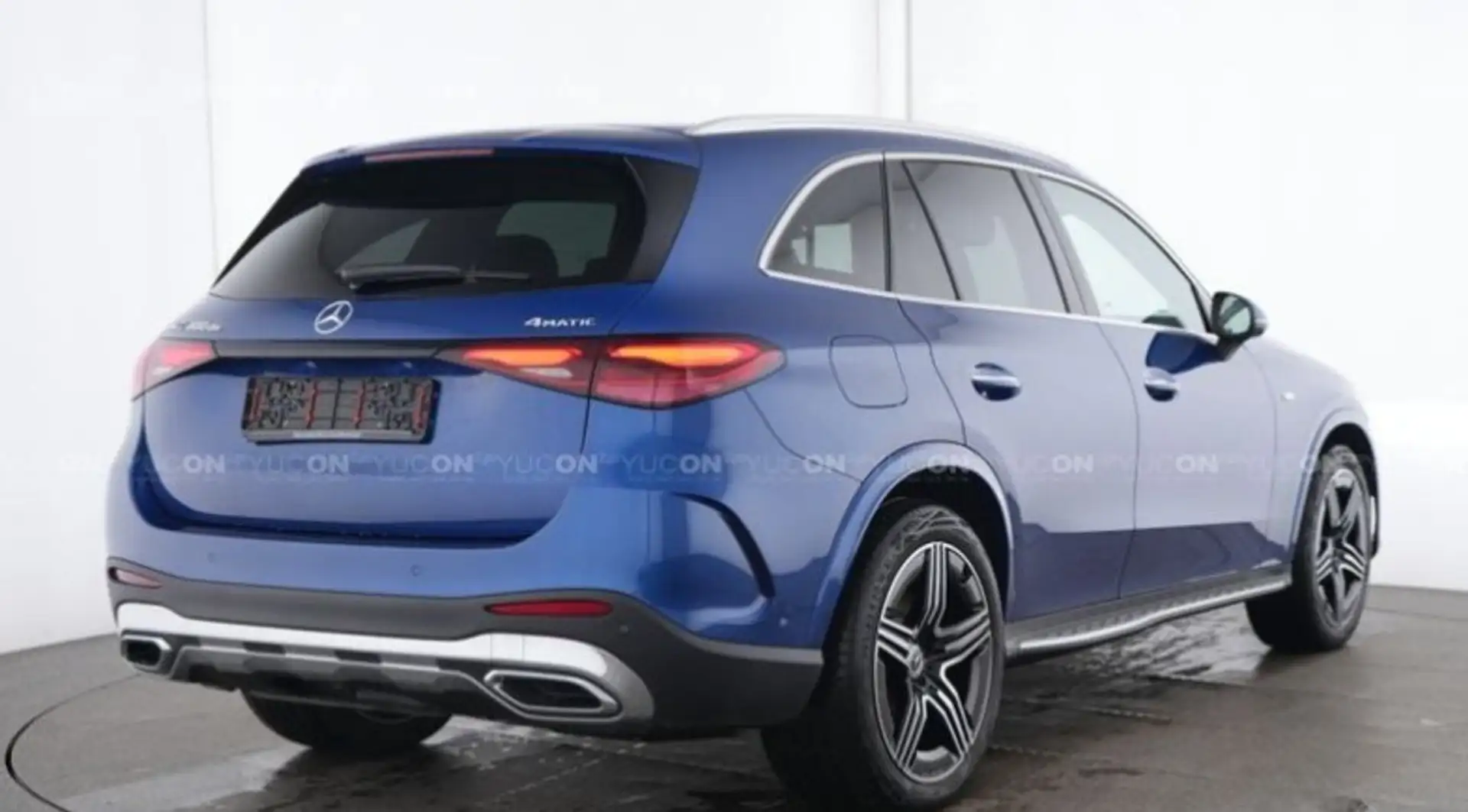 Mercedes-Benz GLC 300 GLC 300 de hybrid EQ 4Matic AMG Line Premium Tech Blau - 2